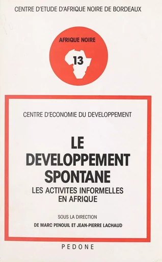 Le développement spontané - E. Baumann - FeniXX réédition numérique