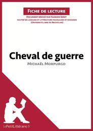 Cheval de guerre de Michaël Morpurgo (Fiche de lecture)