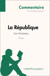 La République de Platon - L'art d'imitation (Commentaire)