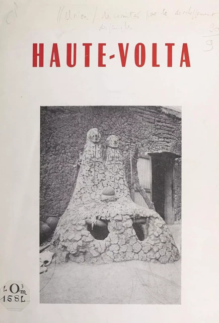 Haute-Volta -  Union des comités pour le développement des peuples - FeniXX réédition numérique