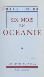 Six mois en Océanie