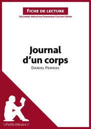 Journal d'un corps de Daniel Pennac (Fiche de lecture)