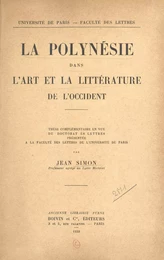 La Polynésie dans l'art et la littérature de l'Occident