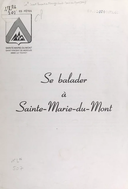 Se balader à Sainte-Marie-du-Mont - Aimé Paquet - FeniXX réédition numérique