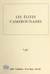 Les élites camerounaises