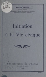 Initiation à la vie civique