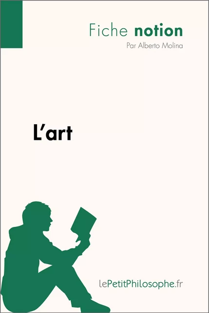 L'art (Fiche notion) - Alberto Molina, Cristina Arroyo de Castro,  lePetitPhilosophe - lePetitPhilosophe.fr