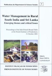 Water management in rural South India and Sri Lanka