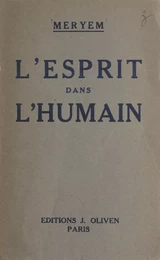 L'esprit dans l'humain