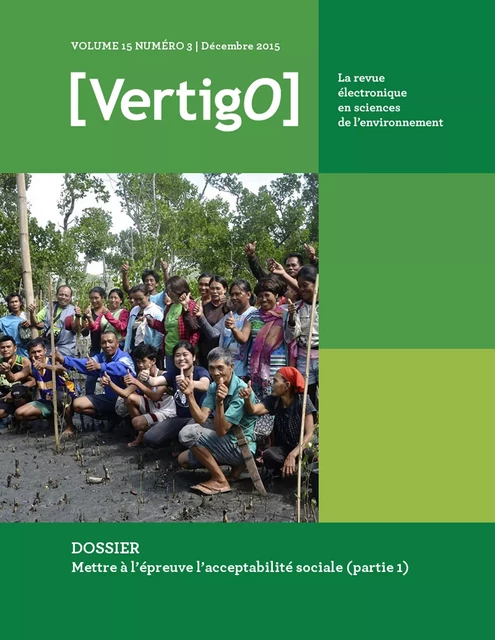 Mettre à l’épreuve l’acceptabilité sociale -  - Les Éditions en environnement VertigO