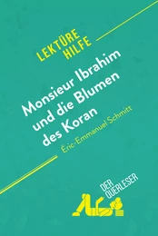 Monsieur Ibrahim und die Blumen des Koran von Éric-Emmanuel Schmitt (Lektürehilfe)