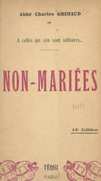 Non-mariées