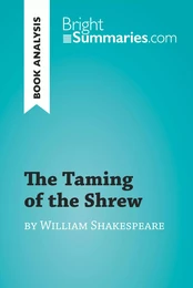 The Taming of the Shrew by William Shakespeare (Book Analysis)