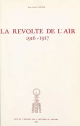 La révolte de l'Aïr