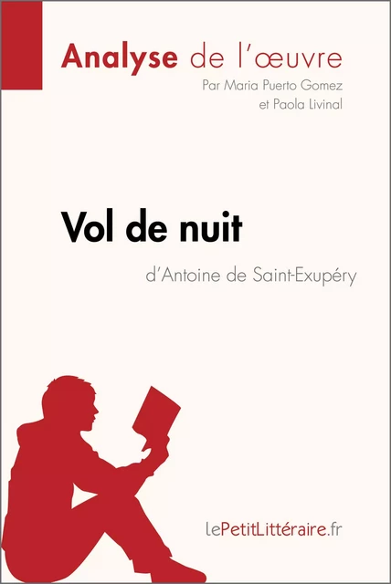 Vol de nuit d'Antoine de Saint-Exupéry (Analyse de l'oeuvre) -  lePetitLitteraire, Maria Puerto Gomez, Paola Livinal - lePetitLitteraire.fr