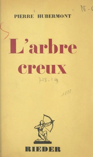 L'arbre creux - Pierre Hubermont - FeniXX réédition numérique