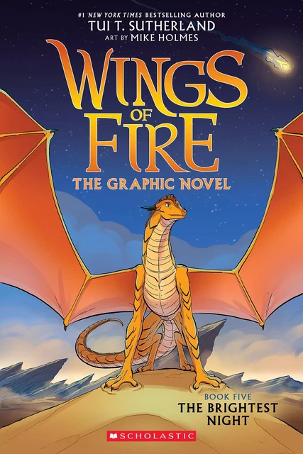 Wings of Fire: The Brightest Night: A Graphic Novel (Wings of Fire Graphic Novel #5) - Tui T. Sutherland - Scholastic Inc.