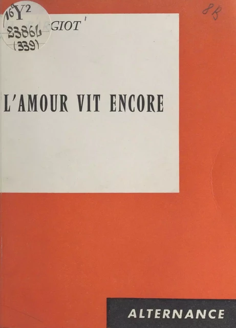 L'amour vit encore - H. d'Argiot - FeniXX réédition numérique