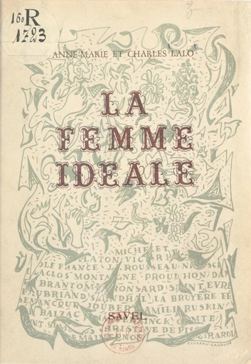 La femme idéale - Anne-Marie Lalo, Charles Lalo - FeniXX réédition numérique