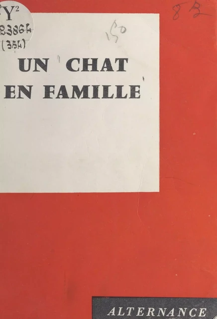 Un chat en famille - Andrée Ruffier - FeniXX réédition numérique