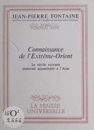 Connaissance de l'Extrême-Orient