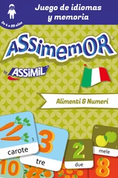 Assimemor - Mis primeras palabras en italiano: Alimenti e Numeri