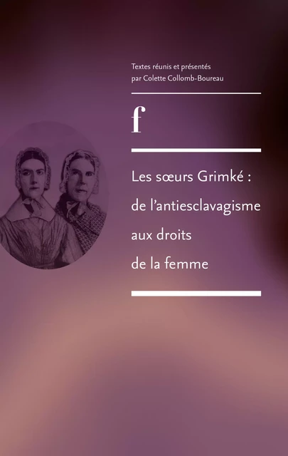 Les sœurs Grimké -  - ENS Éditions