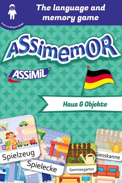 Assimemor – My First German Words: Haus und Objekte - Léa Fabre,  Céladon - Assimil