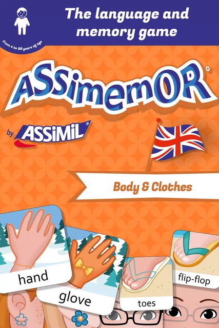 Assimemor – My First English Words: Body and Clothes - Léa Fabre,  Céladon - Assimil