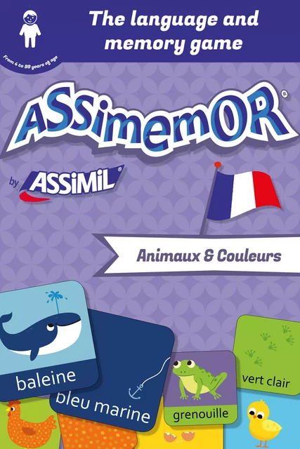 Assimemor – My First French Words: Animaux et Couleurs -  Céladon, Jean-Sébastien Deheeger - Assimil