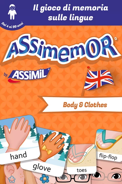 Assimemor - Le mie prime parole in inglese: Body and Clothes - Léa Fabre,  Céladon - Assimil