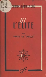 De l'élite