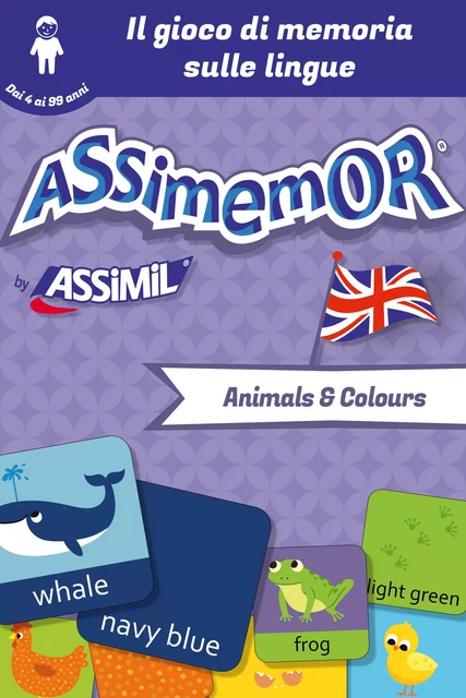 Assimemor - Le mie prime parole in inglese: Animals and Colours -  Céladon, Jean-Sébastien Deheeger - Assimil