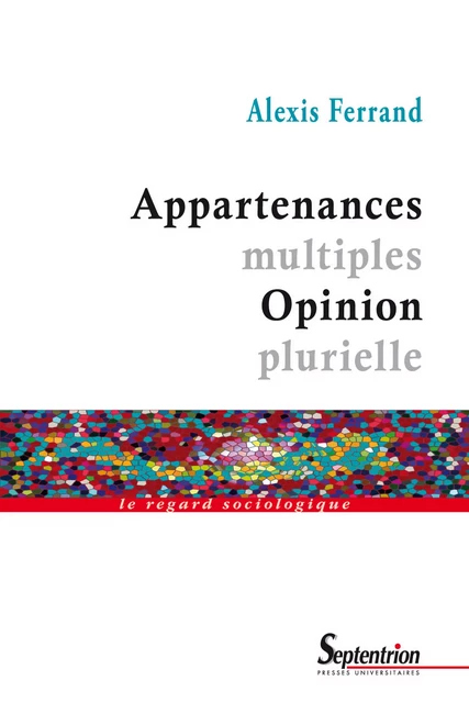 Appartenances multiples, opinion plurielle - Alexis Ferrand - Presses Universitaires du Septentrion