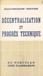 Décentralisation et progrès technique