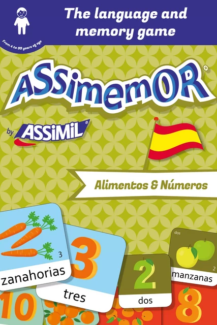 Assimemor – My First Spanish Words: Alimentos y Números - Jean-Sébastien Deheeger,  Céladon - Assimil