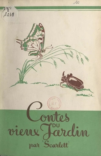 Contes du vieux jardin -  Scarlett - FeniXX réédition numérique