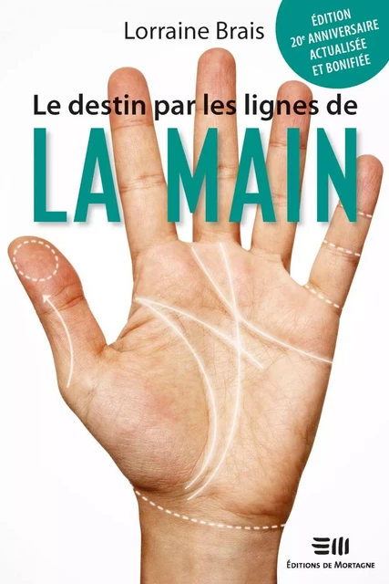 Le destin par les lignes de la main - Lorraine Brais - Éditions de Mortagne