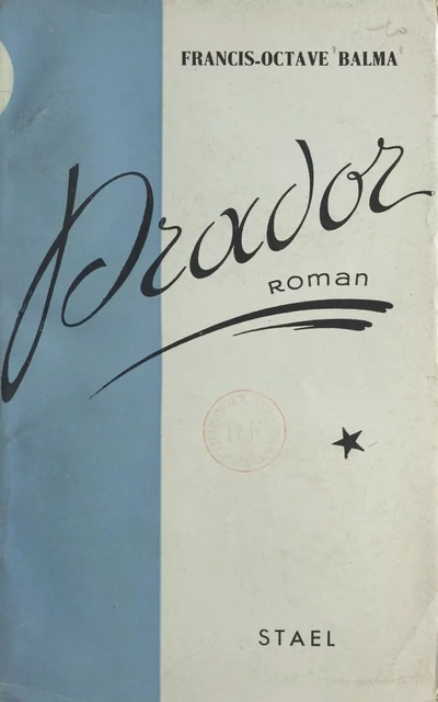 Drador - Francis-Octave Balma - FeniXX réédition numérique