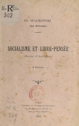 Socialisme et libre-pensée