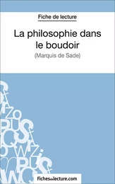 La philosophie dans le boudoir