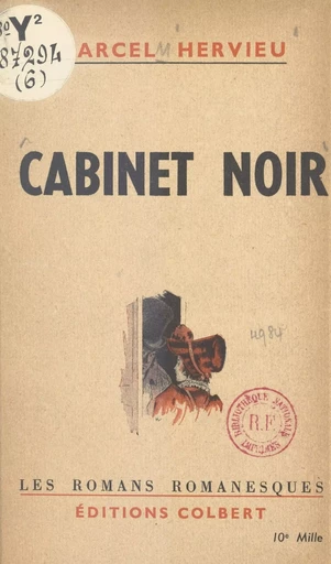 Cabinet noir - Marcel Hervieu - FeniXX réédition numérique