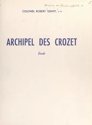 Archipel des Crozet