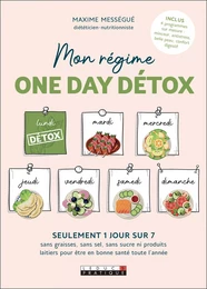 Mon régime One day détox