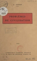 Problèmes de civilisation