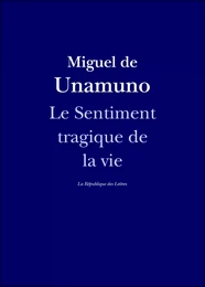 Le Sentiment tragique de la vie