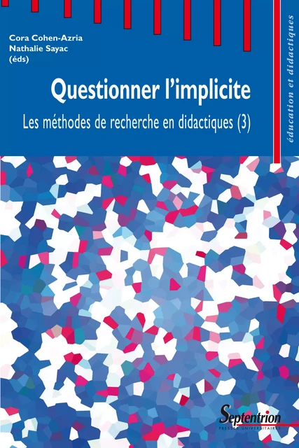 Questionner l'implicite -  - Presses Universitaires du Septentrion