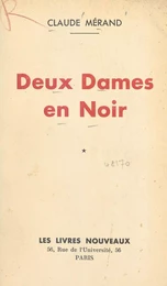 Deux dames en noir