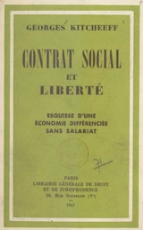 Contrat social et liberté