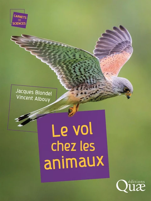 Le vol chez les animaux - Vincent Albouy, Jacques Blondel - Quae